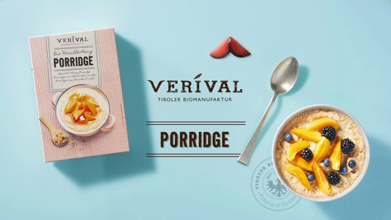 Porridge von Verival - nachhaltig produziertes Bio Porridge aus Tirol!