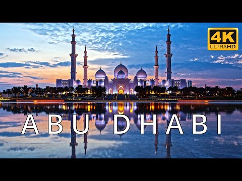 Abu Dhabi, United Arab Emirates 🇦🇪1 Hour 4k Drone Aerial Relaxation Film ,Calming Music .