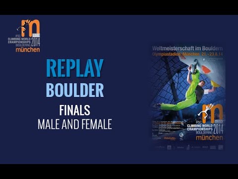IFSC Climbing World Championships Munich 2014 - Boulder - Final - Men/Women