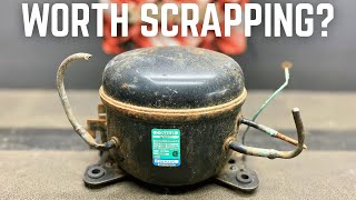 Scrapping a Sealed Unit for Copper