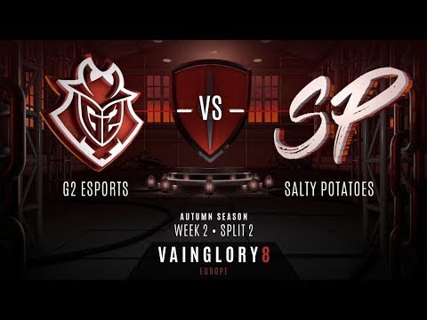 G2 ESPORTS vs SALTY POTATOES GAME 2 - FINALS - Vainglory 8 EU | Split 2 - Week 2