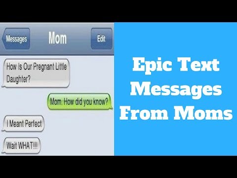 Epic Text Messages | Funniest Text Messages From Moms Video