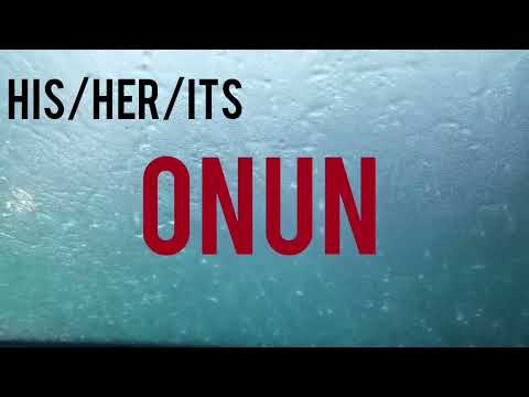 POSSESSIVE Pronouns/ Adjectives - English To Turkish language - Basic Turkish language