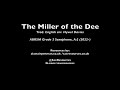 The Miller of the Dee, Trad. English arr. Hywel Davies. (ABRSM Saxophone Grade 3)