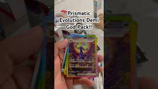 I pulled my favorite pokemon, Prismatic Evolutions Booster Bundle #pokemoncards