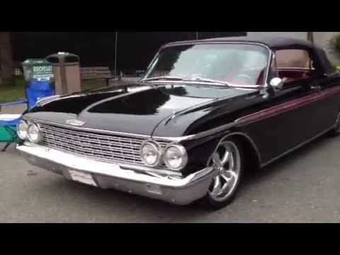 Black 1962 Ford Galaxie convertible pro touring
