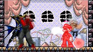 Mugen : Giji Ultima Gouki Oddity & Dark Donald (12p) vs WOP Flame (7p) & Akuma X