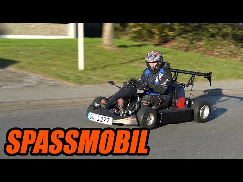 Our F-KART! A small vehicle with lots of driving fun!