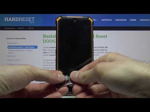 Cómo poner SIM y tarjeta de memoria en DOOGEE S88 Pro - chip y microSD