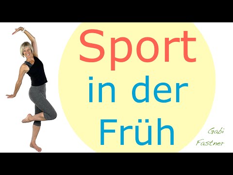 ☀️24 min. Gesundheits-Sport in der Früh | Stoffwechsel in Schwung, ohne Geräte, im Stehen