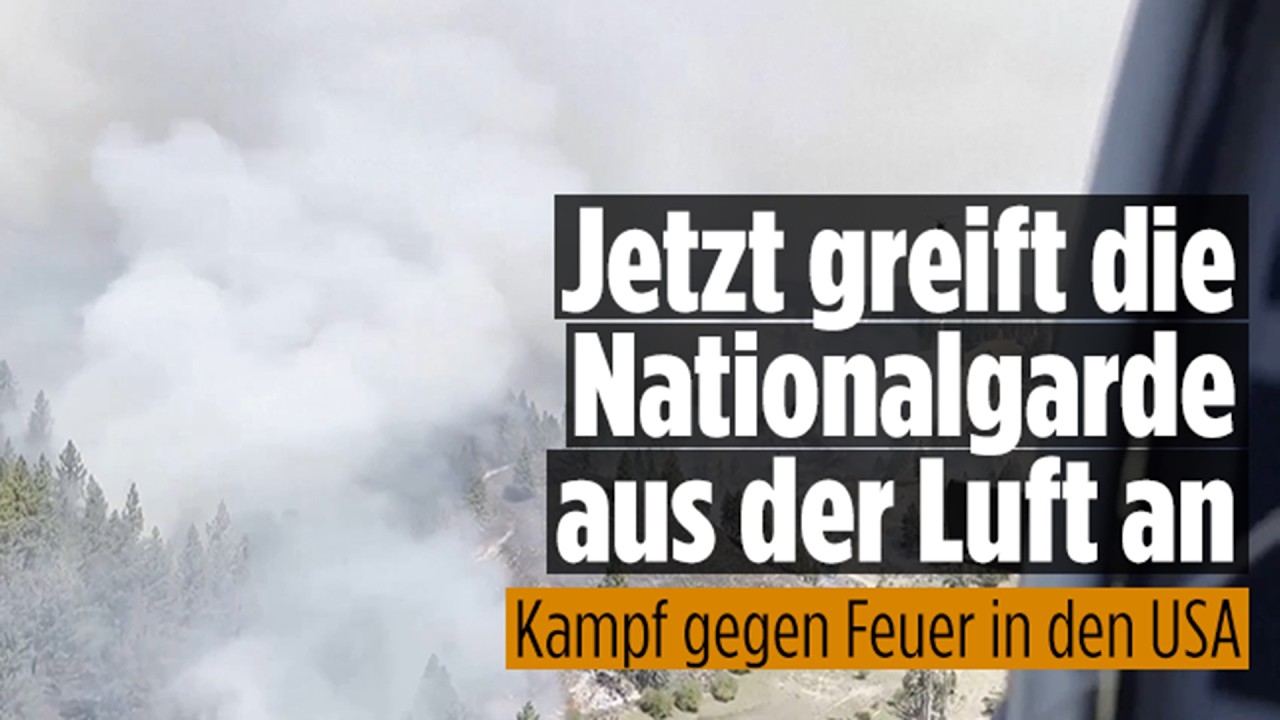 Waldbrände in Washington: Zehntausende Menschen auf der Flucht