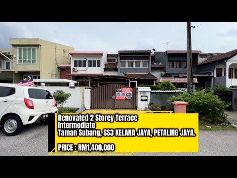 Renovated 2 Storey Terrace, Taman Subang SS3 KELANA JAYA, PETALING JAYA.