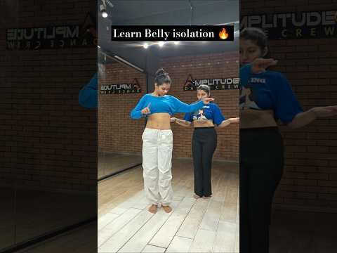 How to do Body  Isolation in BELLY | Start with Basics💃