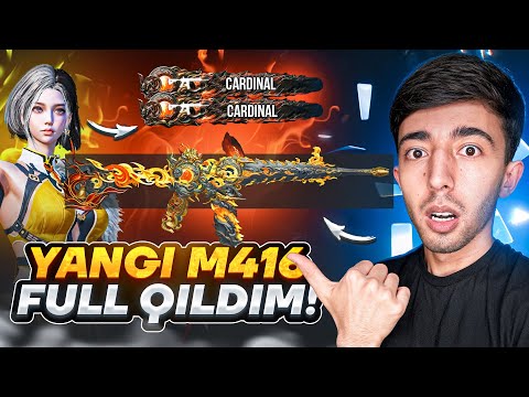 42,400 UC YANGI M416 FULL QILDIM 🔥 PUBG MOBILE!!!