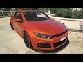 Volkswagen Scirocco для GTA 5 видео 2