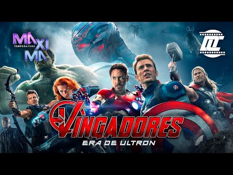 Chamada do filme "Vingadores: Era de Ultron" na Temperatura Máxima 04/01/2026