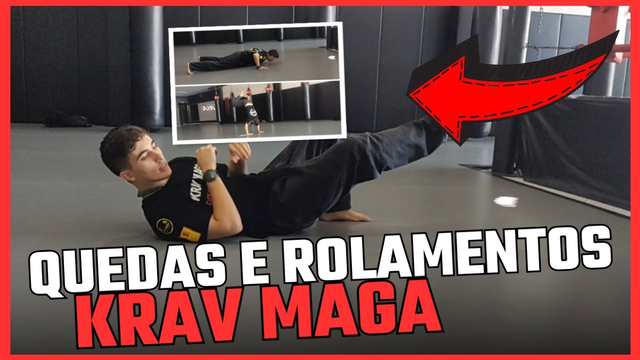 QUEDAS E ROLAMENTOS DO KRAV MAGA - Vídeo atualizado