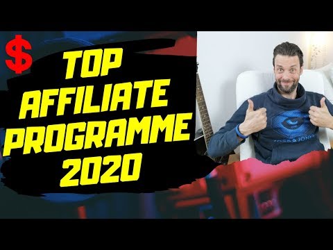 Meine Top Affiliate Marketing Programme für 2020 - Online passiv Geld verdienen