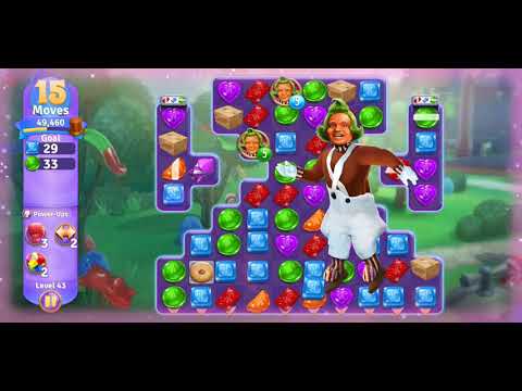 Willy Wonka's World of Candy - Level 43 Complete - No Hacks / No Boosters (Android/IOS)