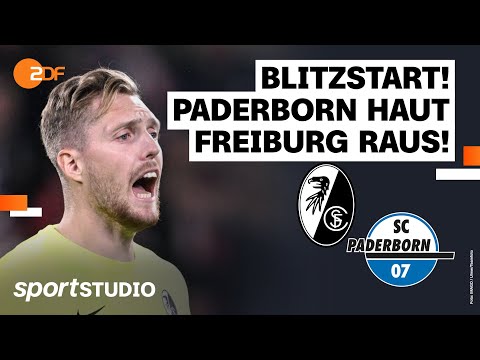 SC Freiburg – SC Paderborn | DFB-Pokal 2023/24, 2. Runde | sportstudio