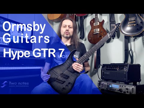 Ormsby Guitars Hype GTR 7 Multiscale 2018 Dahlia Black - test by Voron