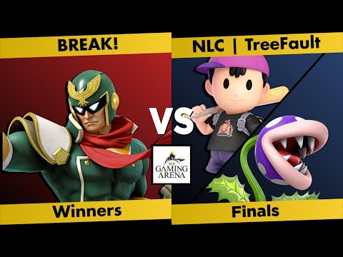 TCF Smash Winners Finals - BREAK! (Captain Falcon) vs Treefault (Ness, Piranha Plant) - SSBU