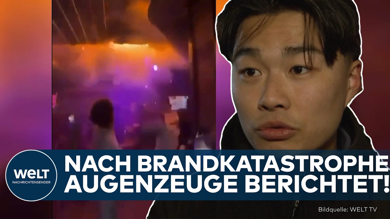 CRANS-MONTANA: Feuer-Inferno! – Augenzeuge schildert die dramatische Szenen!