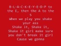 Pump It Black Eyed Peas Lyrics HQ