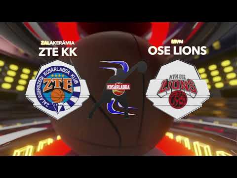 Zalakerámia ZTE KK - MVM OSE Lions - ajánló
