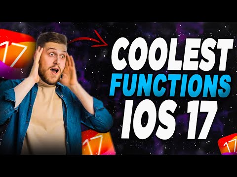 iOS 17 COOLEST FUNCTIONS! TOP FEATURES iOS 17!