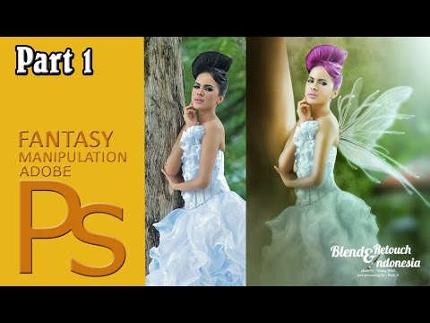 Neon Glow Effect Portrait Photoshop Tutorial