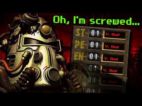 Fallout 1 but it's the WORST Build Possible!