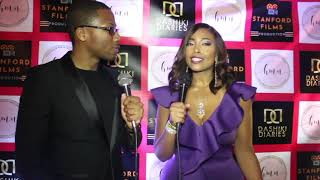 New Orleans - Hollywood Meets Nollywood Red Carpet Interview - Tadasay Young video