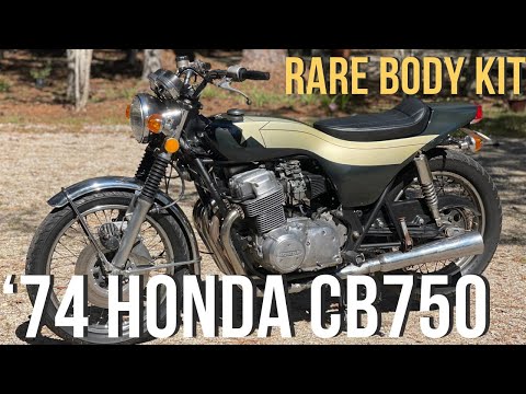 Rare Tracy Body on 1974 Honda CB750