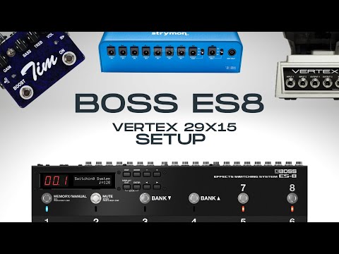 ES-8 Effects Switching System by BOSS | RockBoard