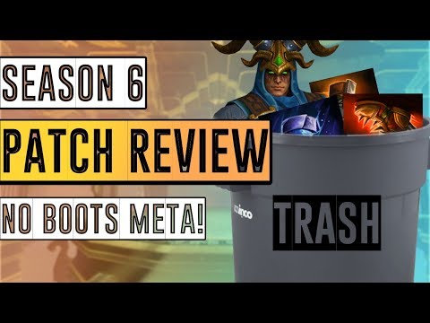 SMITE Patch 6.1 - PELE & HERA NERFS! ANUBIS, BASTET & ARTHUR BUFFS! - Season 6 Patch Notes Review
