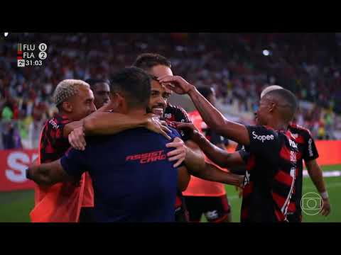 GOLS - FLUMINENSE 1 X 2 FLAMENGO - GLOBO - FINAL CARIOCÃO 2025