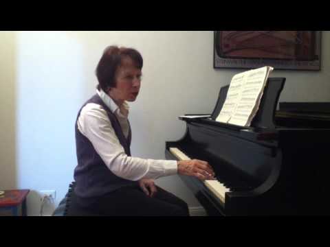 Edna Golandsky discusses Chopin Etude Op 10 No  2