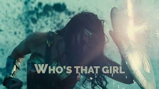 Wonder Woman Music Video - Who&#39;s That Girl (Robyn)