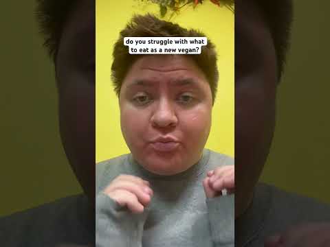 3 tips for you if you struggle with what to eat as a new vegan #veganmealideas