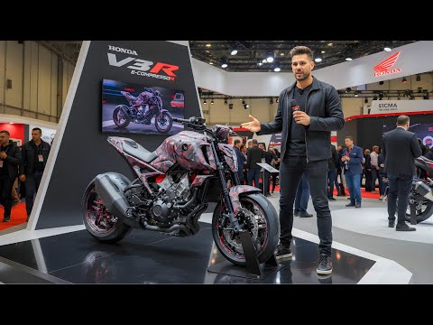 2026 ALL NEW HONDA V3R 900 E-COMPRESSOR WALKAROUND REVIEW @EICMA 2025
