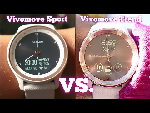 Garmin Vivomove Trend vs Vivomove Sport