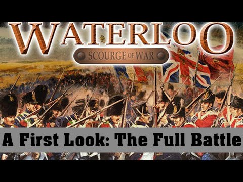 Scourge of War: Waterloo – A First Look at the Full Battle