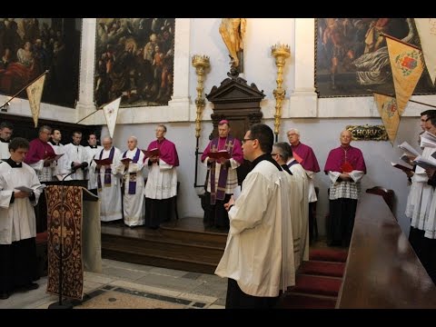 Božanski časoslov Velikog tjedna - Srijeda,  Večernja