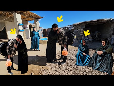 🔥❄️ Return from the Edge of Fear – Ashkan in His Mother’s Arms After Days of Escape