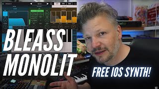 Video thumbnail for Bleass Monolit - Free ios Synth for Music Day (La fête de la Musique!) by Nu-Trix The Synth Guy