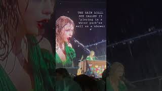 Invisible - DOWNPOUR for Taylor swift eras tour @ Gillette 5/20/23 #surprisesongs #tstheerastour