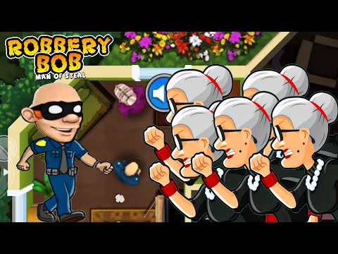 Robbery Bob : Extras Use Bald Guard Costume - Use Tool Part 249