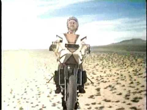 Megaforce Flying Motorcycle Scene