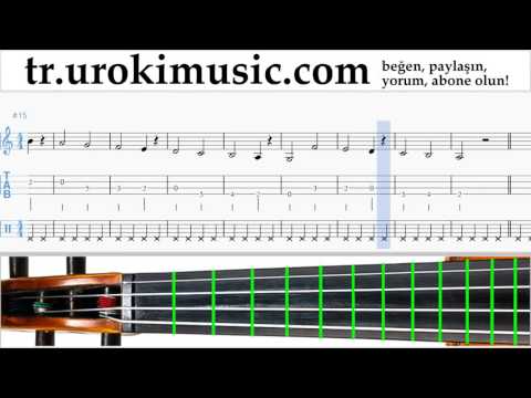Keman dersleri Calvin Harris ft. Rihanna - This Is What You Came For Notalar Eğitim Bölüm#1 um-723